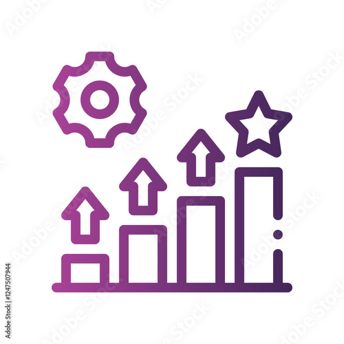 prosperity gradient icon