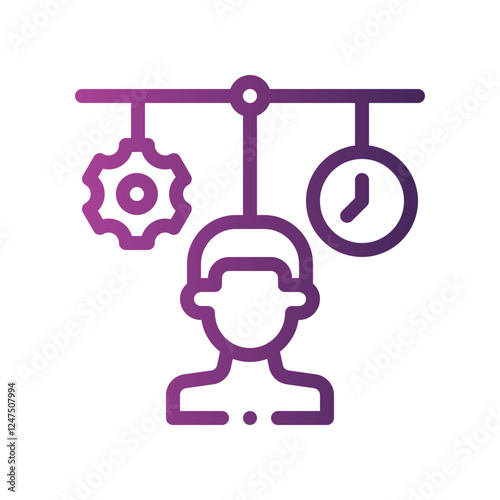 prosperity gradient icon