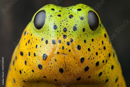 Caterpillar of the Spicebush Swallowtail butterfly, Papilio troilus photo