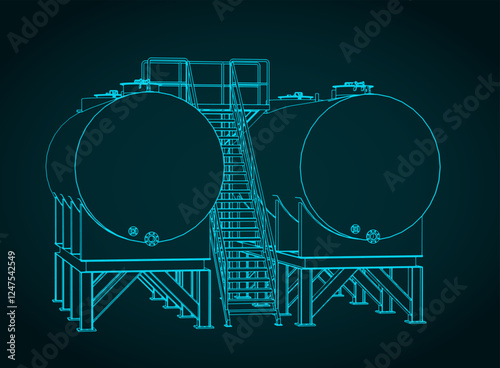 Oil tanks
