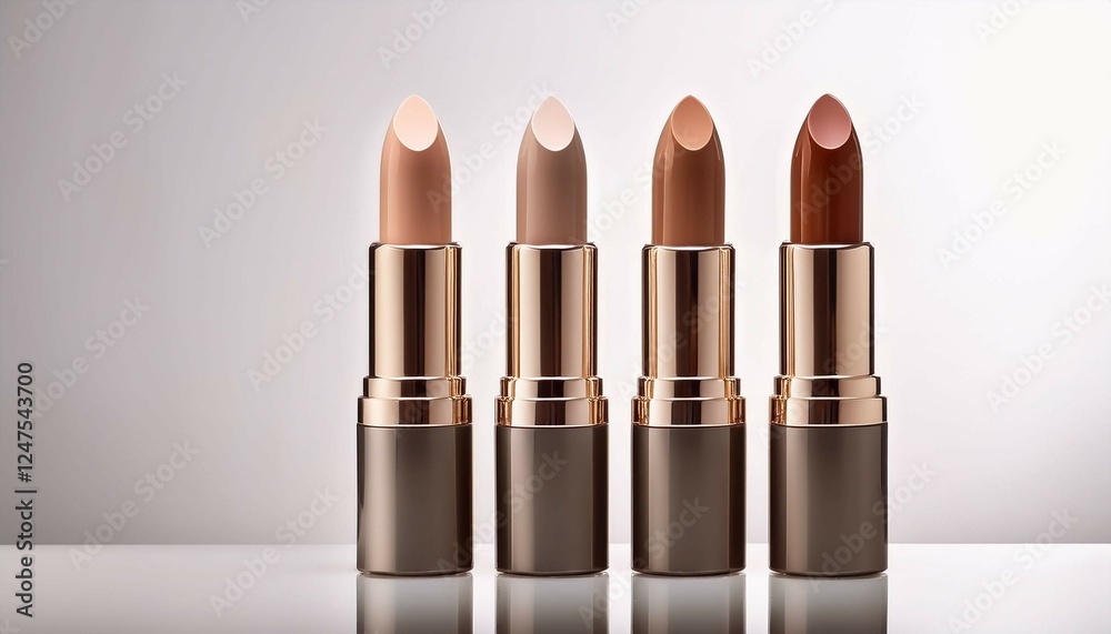 Obraz premium lipstick on white background