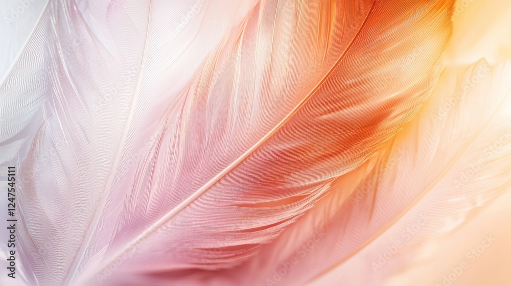 Intricately patterned feathers in soft pastel hues, symmetrical layout, delicate watercolor, ethereal atmosphere, light beige backdrop Intricately patterned feathers in soft pastel hues, symmetrical layout, delicate watercolor, ethereal atmosphere, light beige backdrop