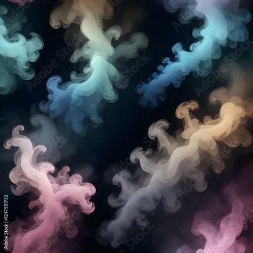 Gradient Smoke Effects Translucent smoky textures