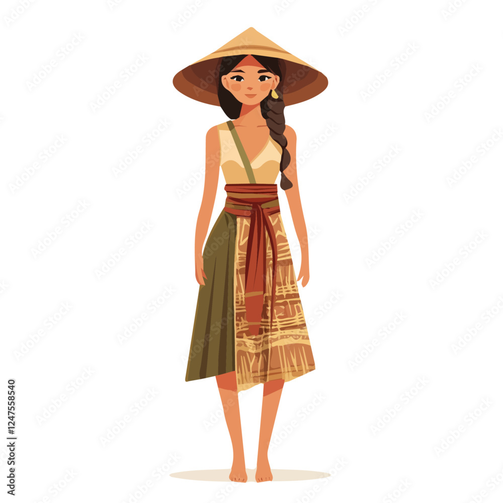 Laos Woman Summer Clothes and Style – Summer Outfits, Women's Summer Fashion, Light and Comfortable Summer Clothing, Trendy Women's Summer Wardrobe, Warm-Weather Essentials
Laos Woman Summer Clothes and Style – Summer Outfits, Women's Summer Fashion, Light and Comfortable Summer Clothing, Trendy Women's Summer Wardrobe, Warm-Weather Essentials