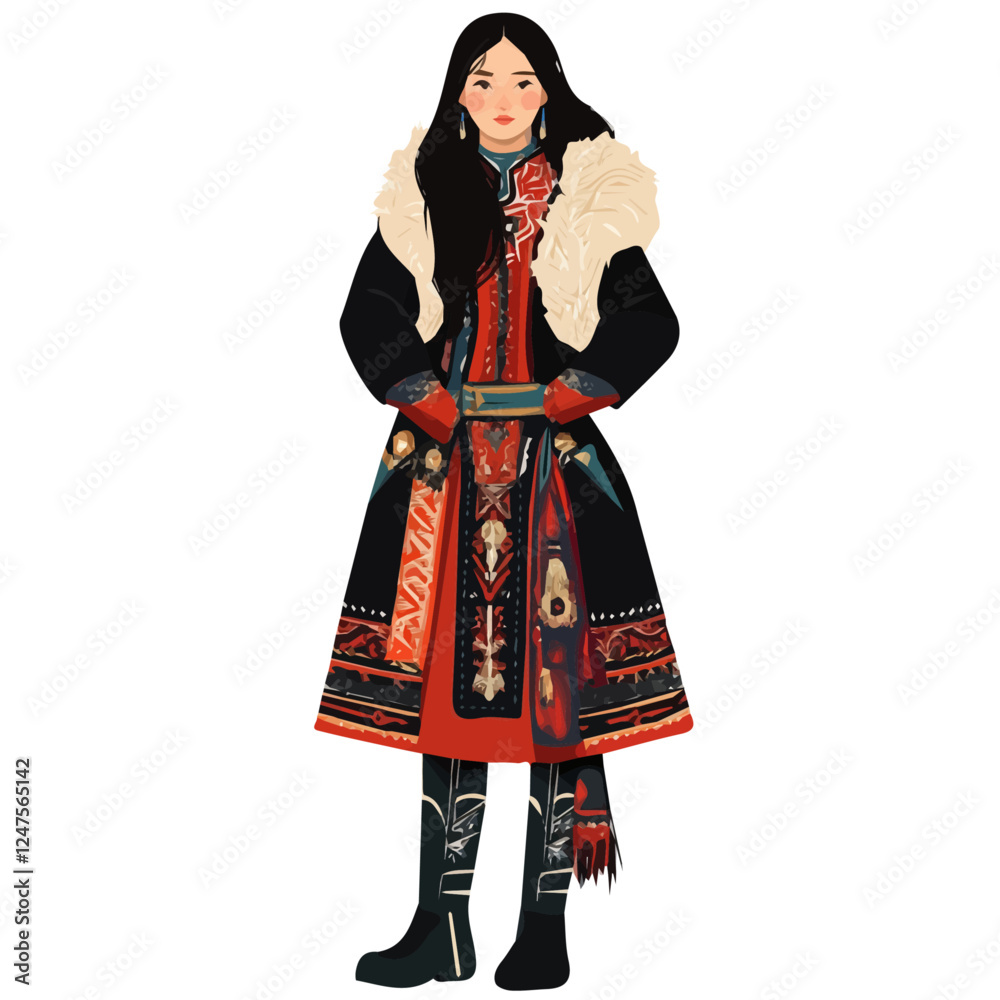 Mongolia Woman Winter Clothes and Style – Warm Winter Outfits, Cozy Winter Fashion, Mongolia Winter Clothing, Stylish Winter Wear for Women
Mongolia Woman Winter Clothes and Style – Warm Winter Outfits, Cozy Winter Fashion, Mongolia Winter Clothing, Stylish Winter Wear for Women
