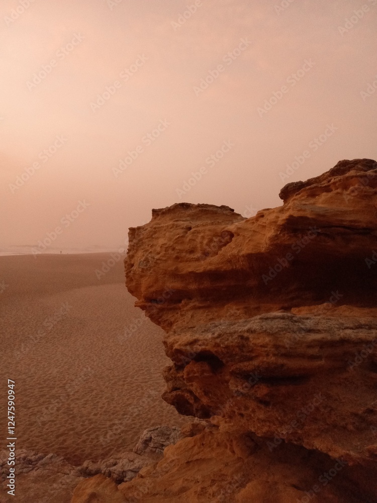 Mars looking landscape