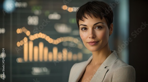 portrait of a young businesswoman