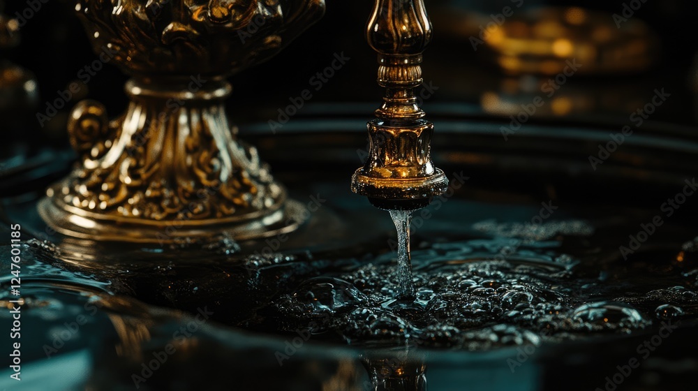 A close-up of a leaking pipe under a kitchen sink being inspected for repairs. A close-up of a leaking pipe under a kitchen sink being inspected for repairs.