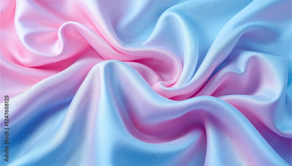 Fototapeta premium silk wave abstract cosmetic beauty product background