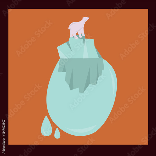 Natural events icons. Natural disasters vector illustrations.