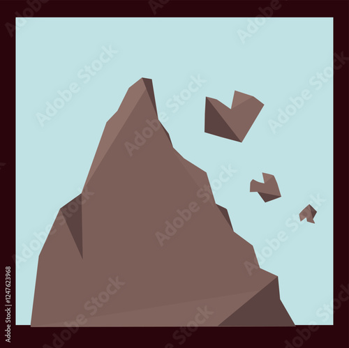 Natural events icons. Natural disasters vector illustrations.