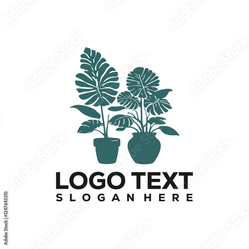 Plant pot icon isolated on white background