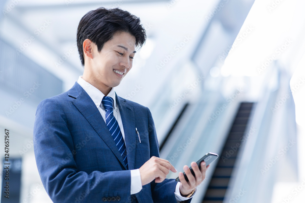 ビジネスマンのポートレート