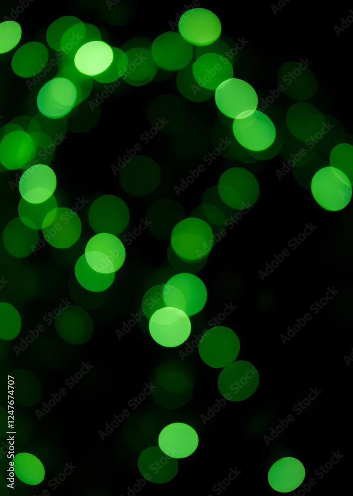 Bokeh of water fly and lights on black background bokeh green bokeh green abstract background light bright blur pattern