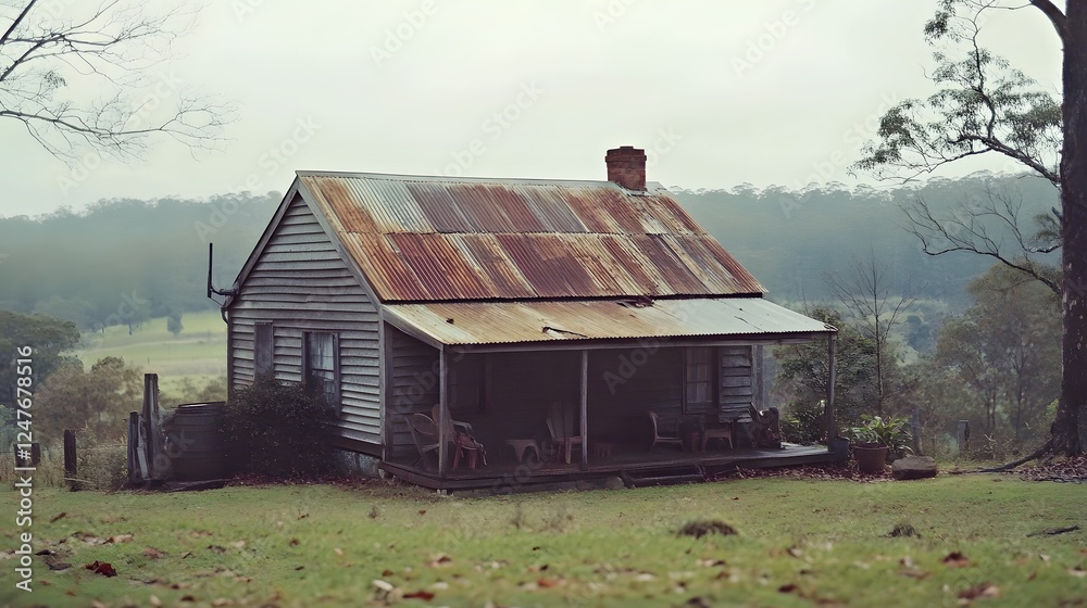 Obraz premium old farm house