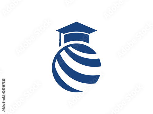 globe world education symbol design vector illustration isolated on transparent background