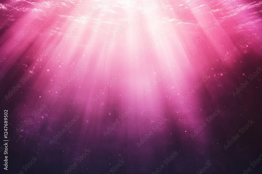 Magical Pink Light Rays with Sparkles and Glitter Background Magical Pink Light Rays with Sparkles and Glitter Background