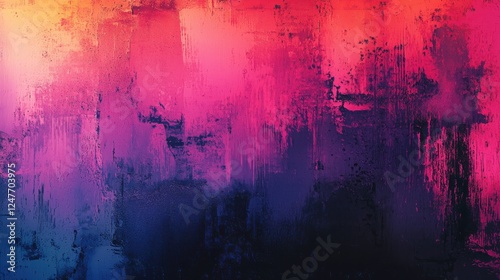 Colorful Abstract Background with Texture and Vibrant Contrasts