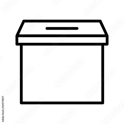 Sound icon. Voting sign, Hand ballot box icon, Vote Election concept, voting hand icon, voting booth icon, vote icon