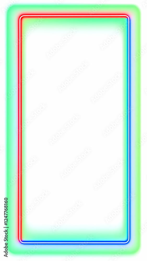 Neon frame copy space area Neon frame copy space area