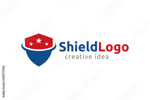 Creative Shield Concept Logo Design Template