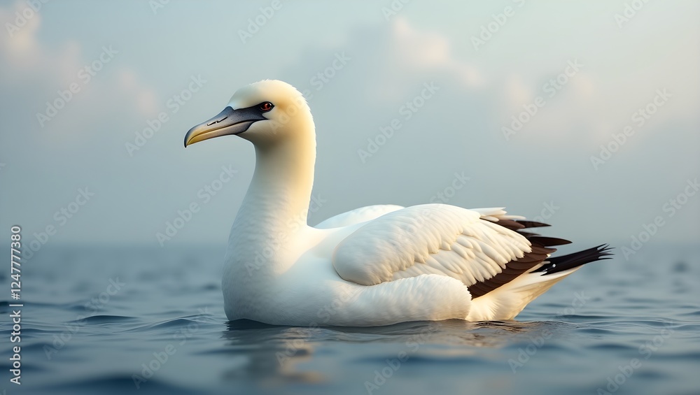 Obraz premium albatross,albatross sea birds,swans on the lake