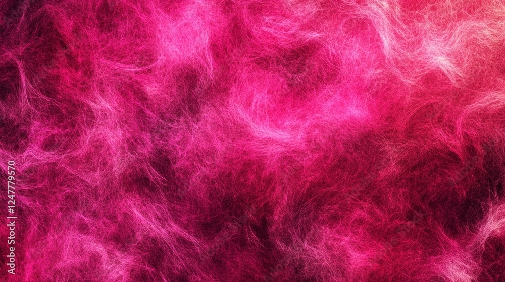Obraz premium Abstract Pink and Magenta Swirls: A Digital Art Masterpiece