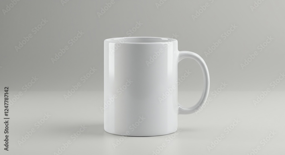 Simple Mug Mockup, White Mug Mockup, Blank Coffee Mug Mockup. Simple Mug Mockup, White Mug Mockup, Blank Coffee Mug Mockup.