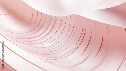 Abstract Pink Curves Background photo