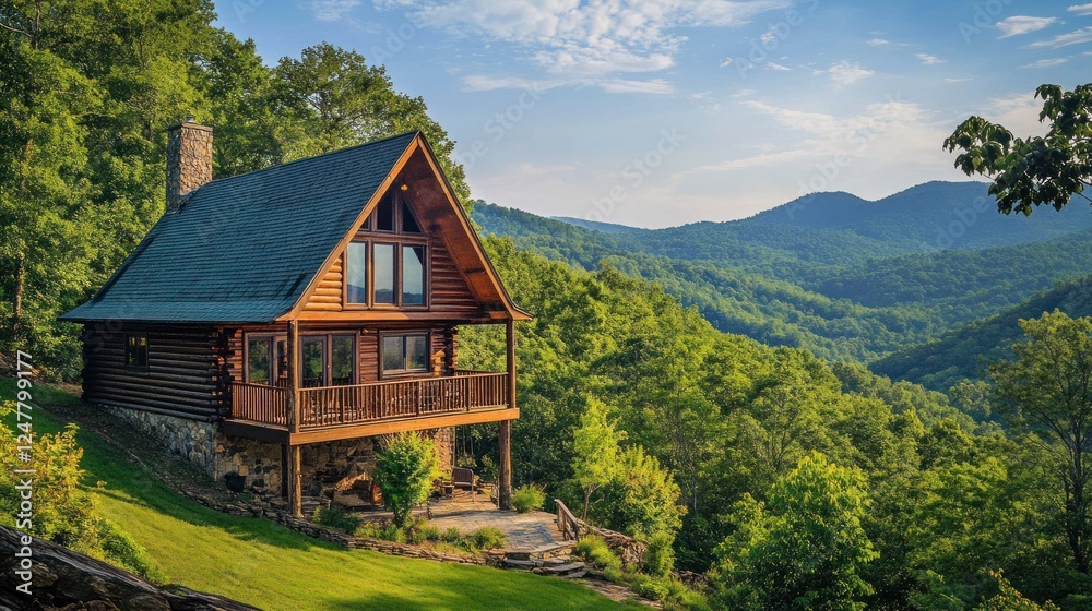 Secluded Mountain Cabin Getaway: Breathtaking Views, Serene Escape Secluded Mountain Cabin Getaway: Breathtaking Views, Serene Escape