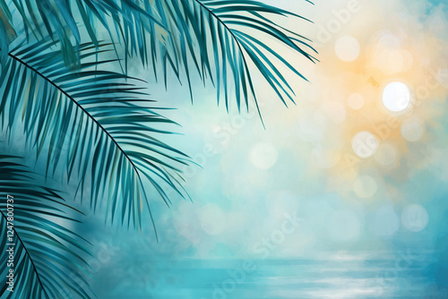 palm tree on the beach