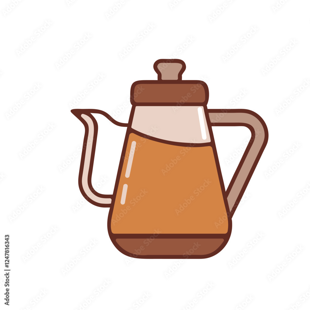 Obraz premium Coffee culture coffee pot