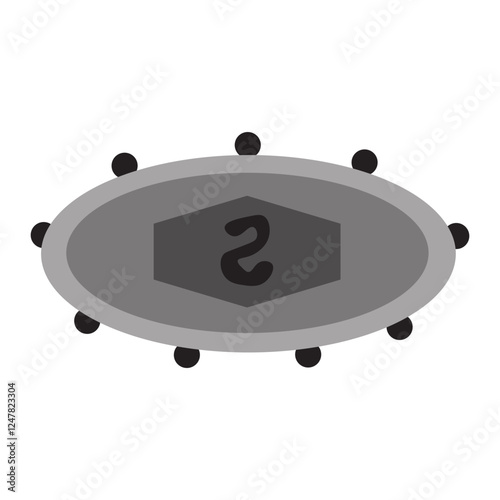 Cytomegalovirus glyph icon