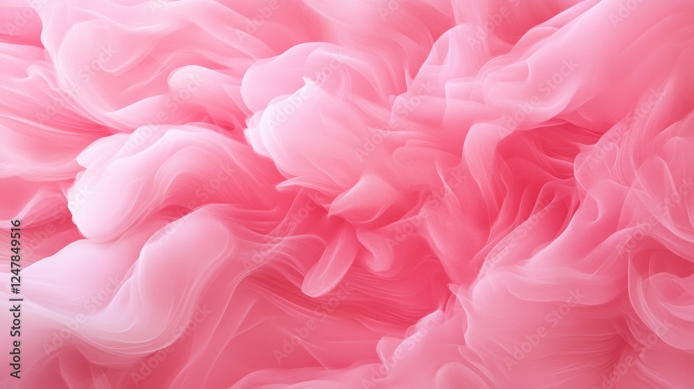 Soft pink fabric texture with delicate layers and flowing, ethereal quality. Soft pink fabric texture with delicate layers and flowing, ethereal quality.