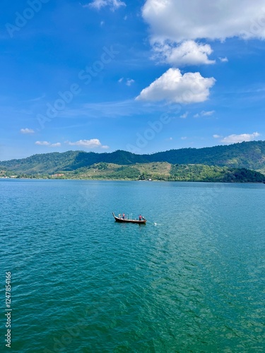 boat on the sea