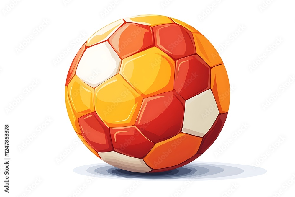Fototapeta premium Soccer ball, game, sport, field, action
