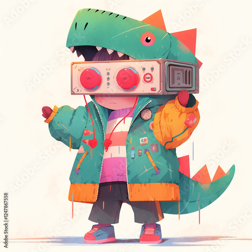funny cartoon monster