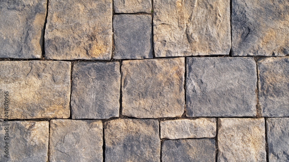 Traditional European stone pathway, interlocking rectangular pavers, weathered granite surface, detailed ground texture, ancient street pattern, documentary photography style, neutral color palette, Traditional European stone pathway, interlocking rectangular pavers, weathered granite surface, detailed ground texture, ancient street pattern, documentary photography style, neutral color palette,