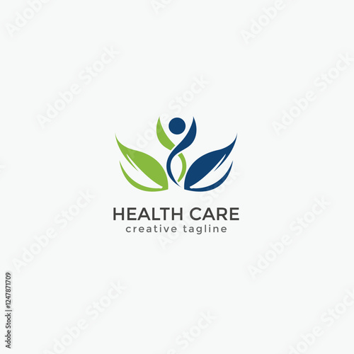 Health care logo, doctor, medicine, health, hospital, clinic logo fully editable vector template