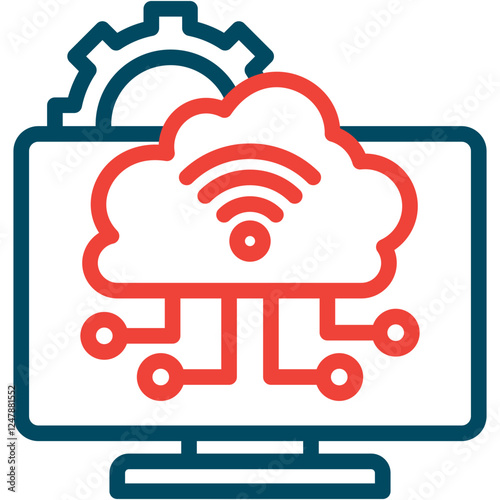 Cloud Computing Icon