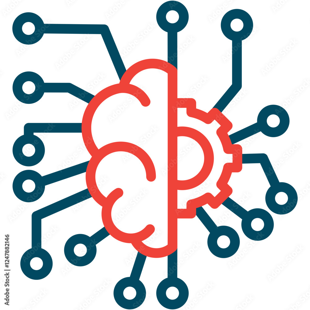 Machine Learning Icon Machine Learning Icon