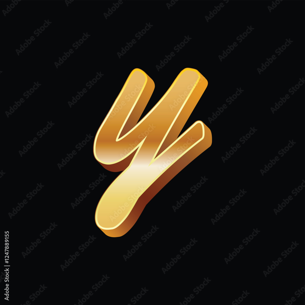 Fototapeta premium Luxury Alphabet