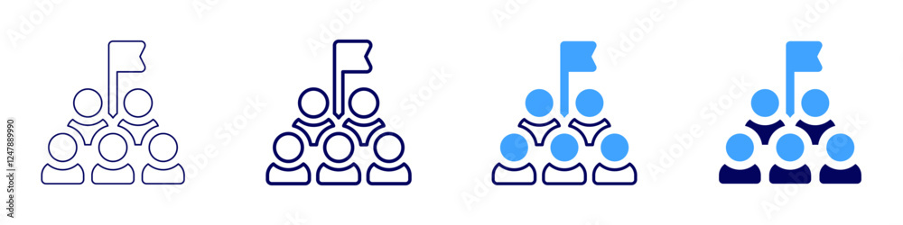 Defining success icon in 4 different styles. Thin Line, Line, Bold Line, Duotone. Duotone style. Editable stroke Defining success icon in 4 different styles. Thin Line, Line, Bold Line, Duotone. Duotone style. Editable stroke
