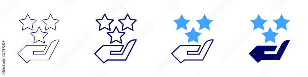 Success leadership traits icon in 4 different styles. Thin Line, Line, Bold Line, Duotone. Duotone style. Editable stroke Success leadership traits icon in 4 different styles. Thin Line, Line, Bold Line, Duotone. Duotone style. Editable stroke