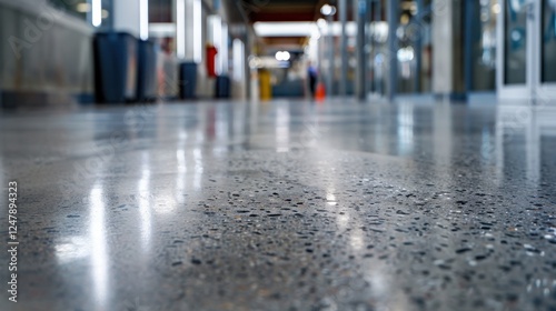 Wallpaper Mural Commercial Floors: Concrete flooring is commonly used in commercial environments, from warehouses to offices, due to its long-lasting strength and minimal maintenance requirements.
 Torontodigital.ca