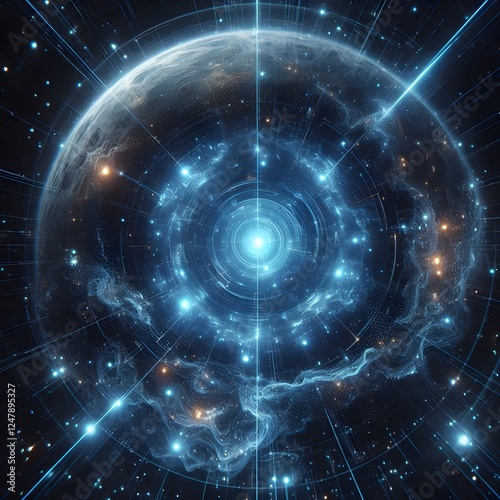 fractal burst background