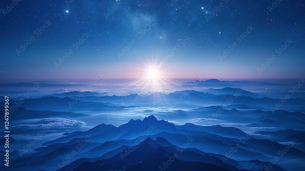 The_sky_is_blue_the_sun_shines_brightly_in_front_ The_sky_is_blue_the_sun_shines_brightly_in_front_