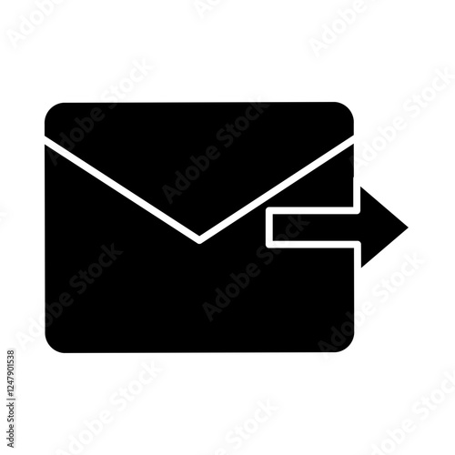 forwarding glyph icon