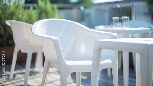 Furniture: Plastic furniture is both practical and stylish, offering lightweight design, affordability, and easy maintenance, making it perfect for indoor and outdoor settings.
