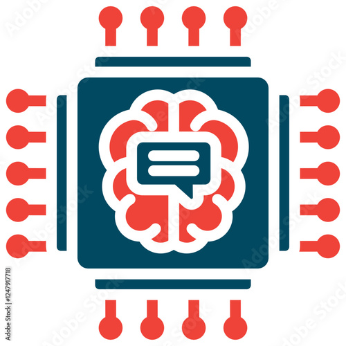 Natural Language Processing Icon